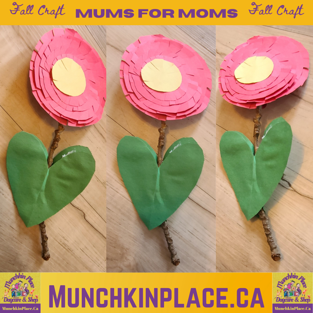 Fall Craft Mums For Mom – Munchkin Place Shop