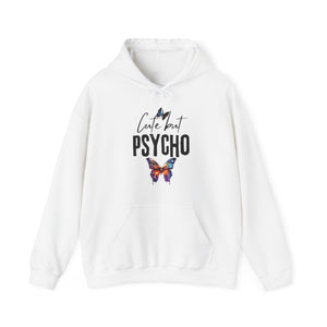 Cute But Psycho Unisex Hooded Sweatshirt