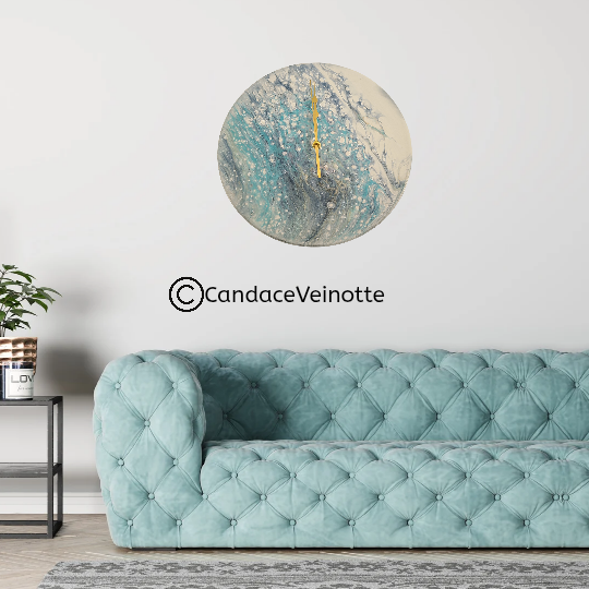 Serene  Art Wall Clock