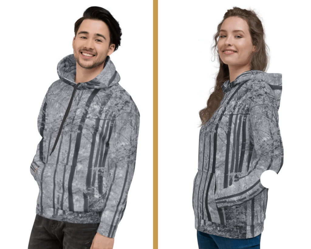 Shades of Grey Into the Woods Unisex Hoodie - Munchkin Place Shop 