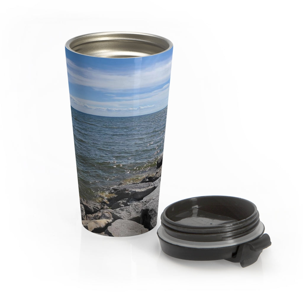 Lake Simcoe ll Stainless Steel Travel Mug