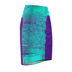 WSW Teal Women's Pencil Skirt