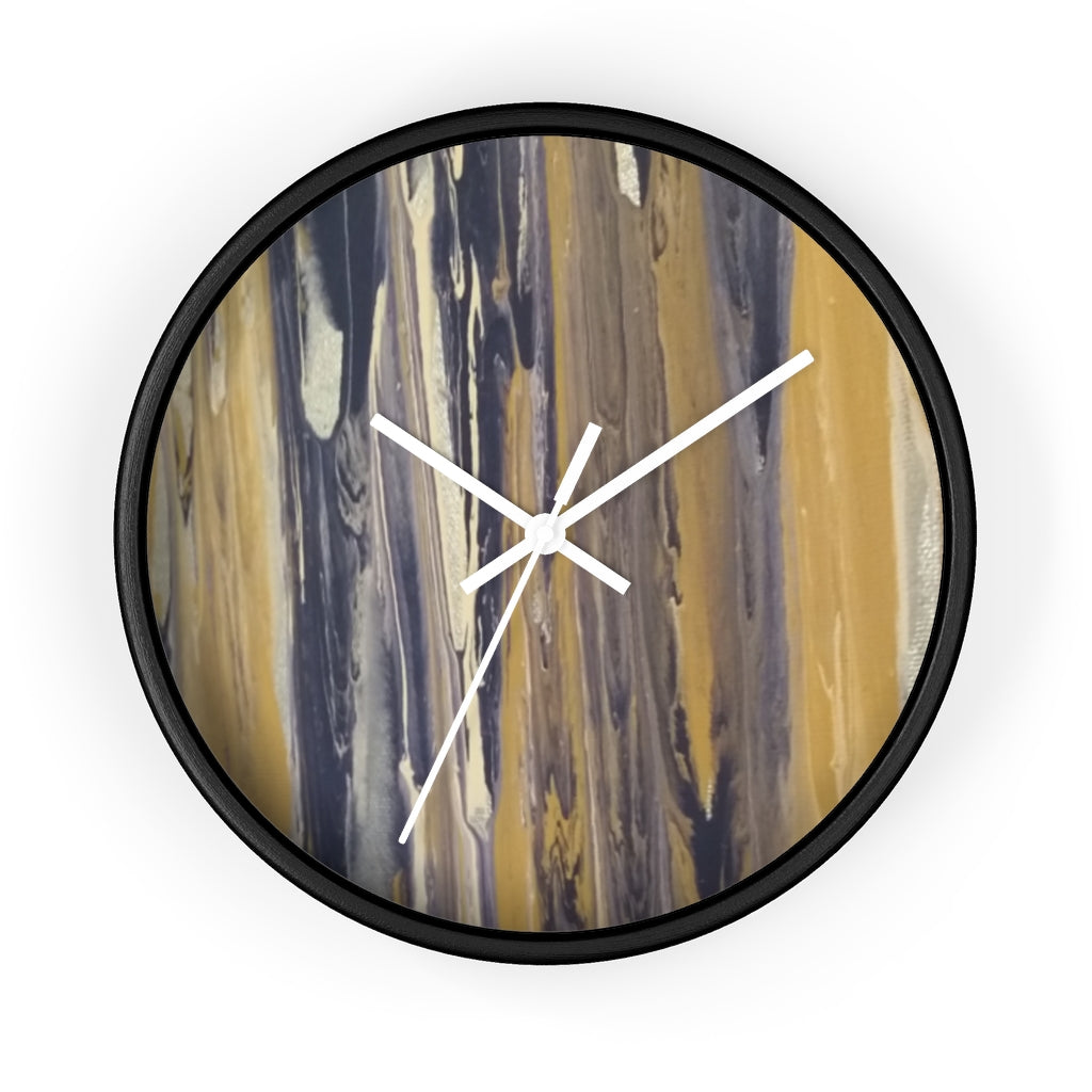 Down By The Seashore Wall clock