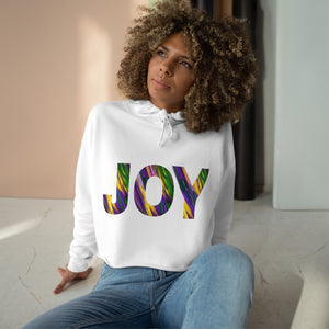 Joy Crop Hoodie