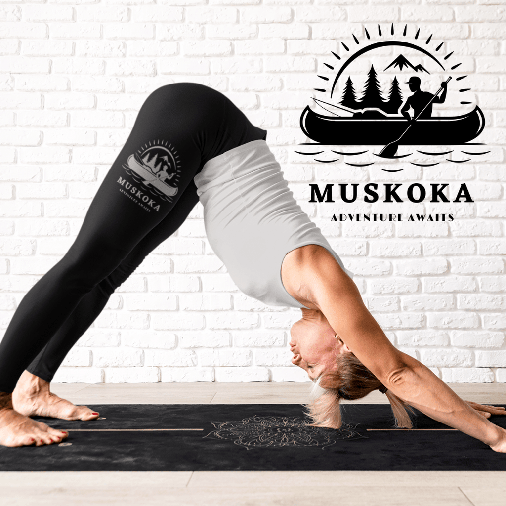 Muskoka Adventure Awaits Leggings - Munchkin Place Shop 