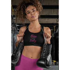 Boss Lady Sports bra – Munchkin Place Shop