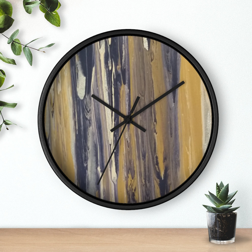 Down By The Seashore Wall clock