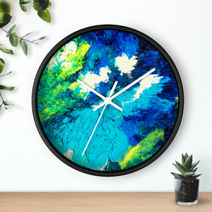 Transcendent Water Lily Wall clock