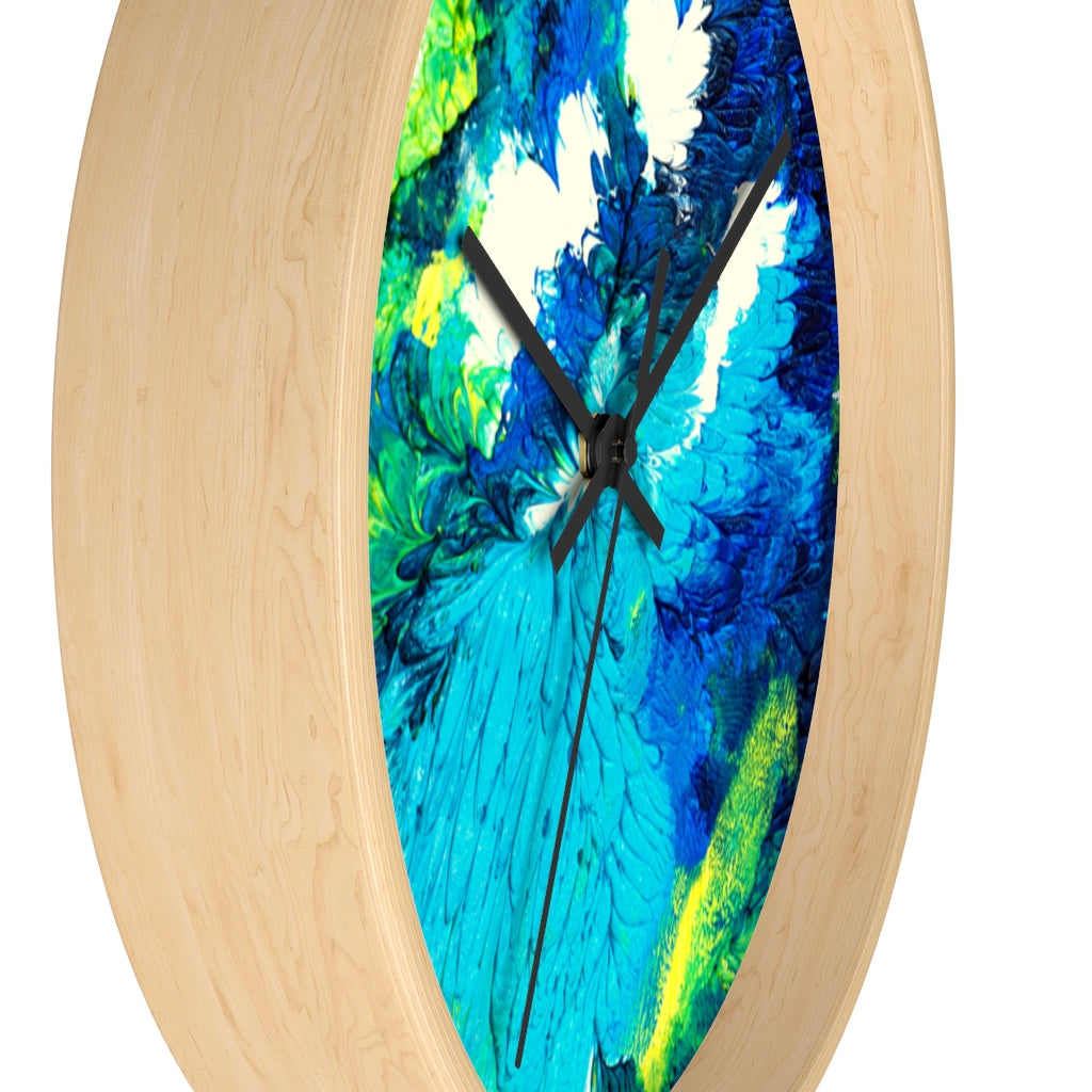 Transcendent Water Lily Wall clock
