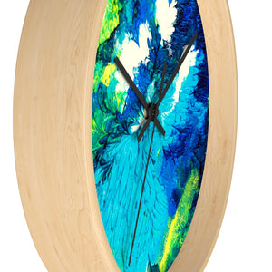 Transcendent Water Lily Wall clock