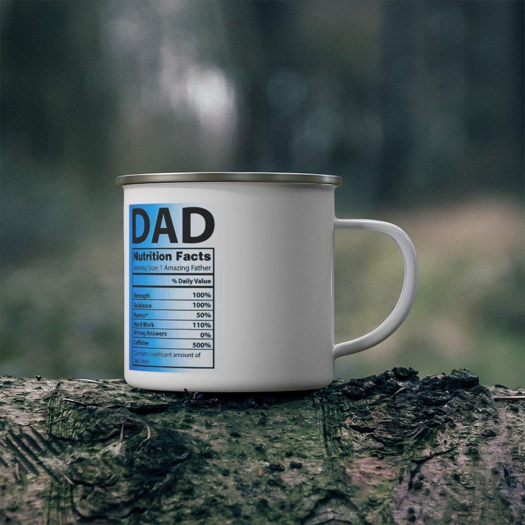 Dad Enamel Camping Mug - Munchkin Place Shop 