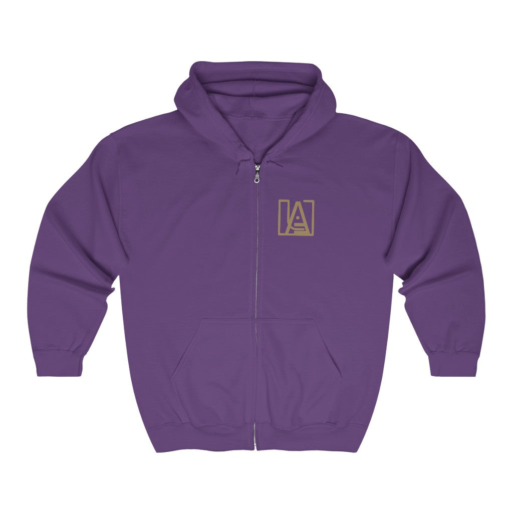 ICONIC Unisex Heavy Blend Full Zip Hooded Sweatshirt