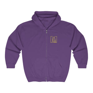 ICONIC Unisex Heavy Blend Full Zip Hooded Sweatshirt