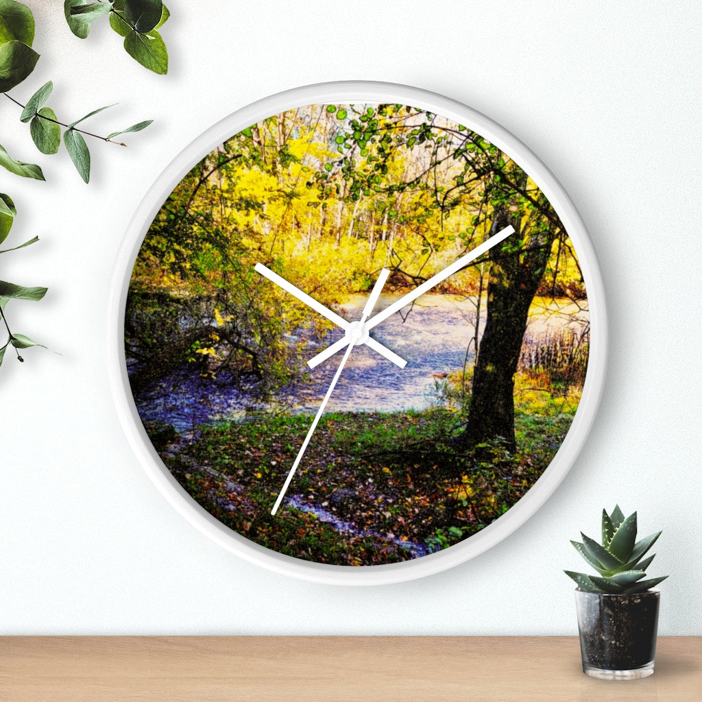 Beaver River Wall clock