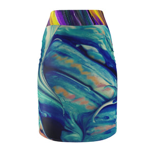 Torrent Tide Women's Pencil Skirt