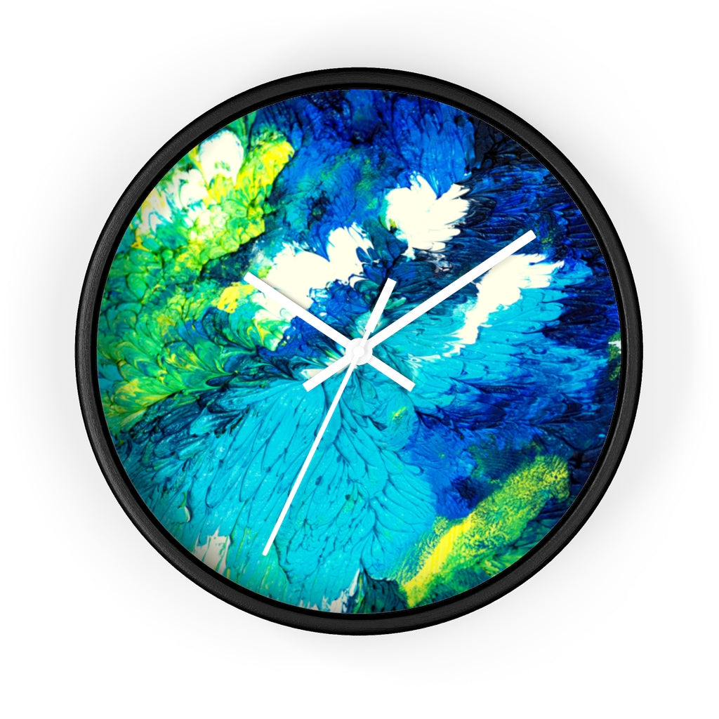 Transcendent Water Lily Wall clock