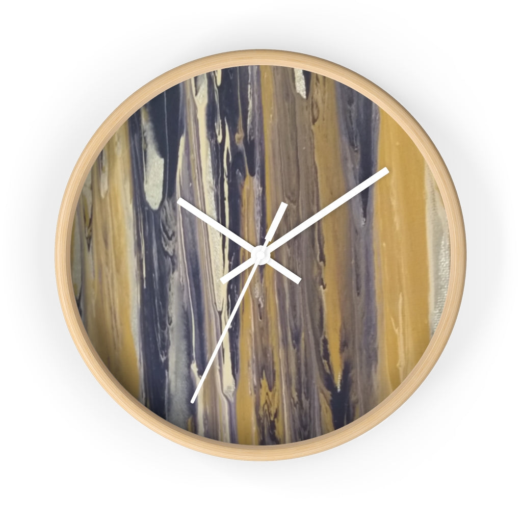 Down By The Seashore Wall clock