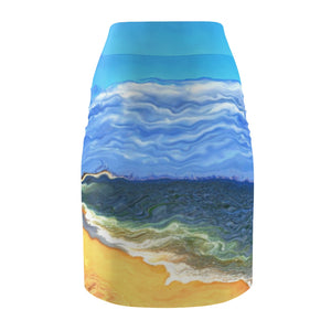 Sandy Hook  Women's Pencil Skirt