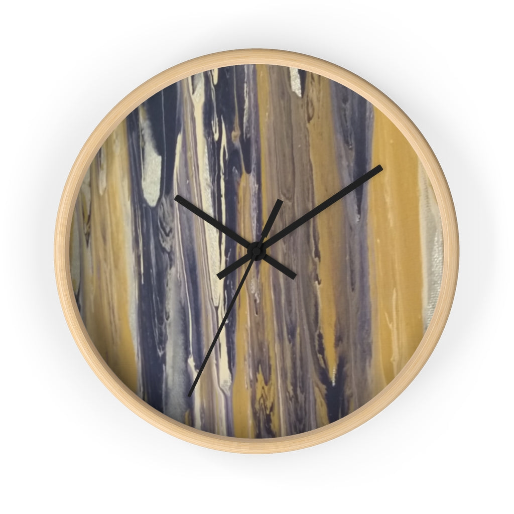Down By The Seashore Wall clock