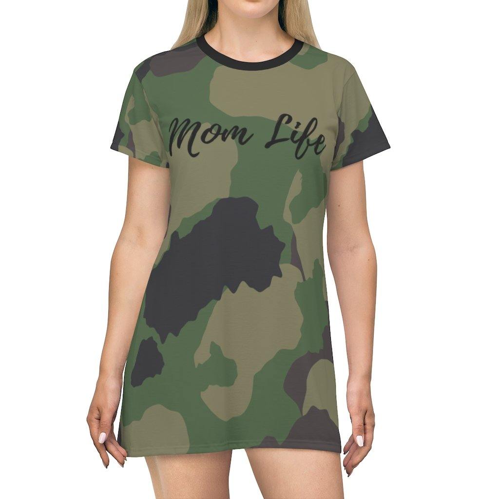 Mom Life Camo Nightgown - Munchkin Place Shop 