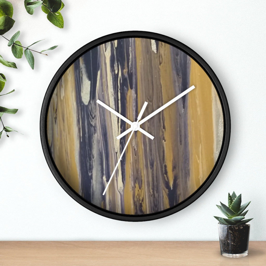 Down By The Seashore Wall clock
