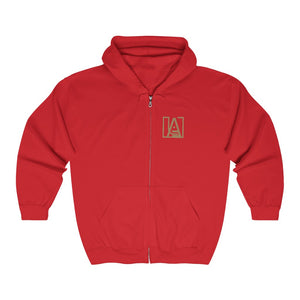 ICONIC Unisex Heavy Blend Full Zip Hooded Sweatshirt