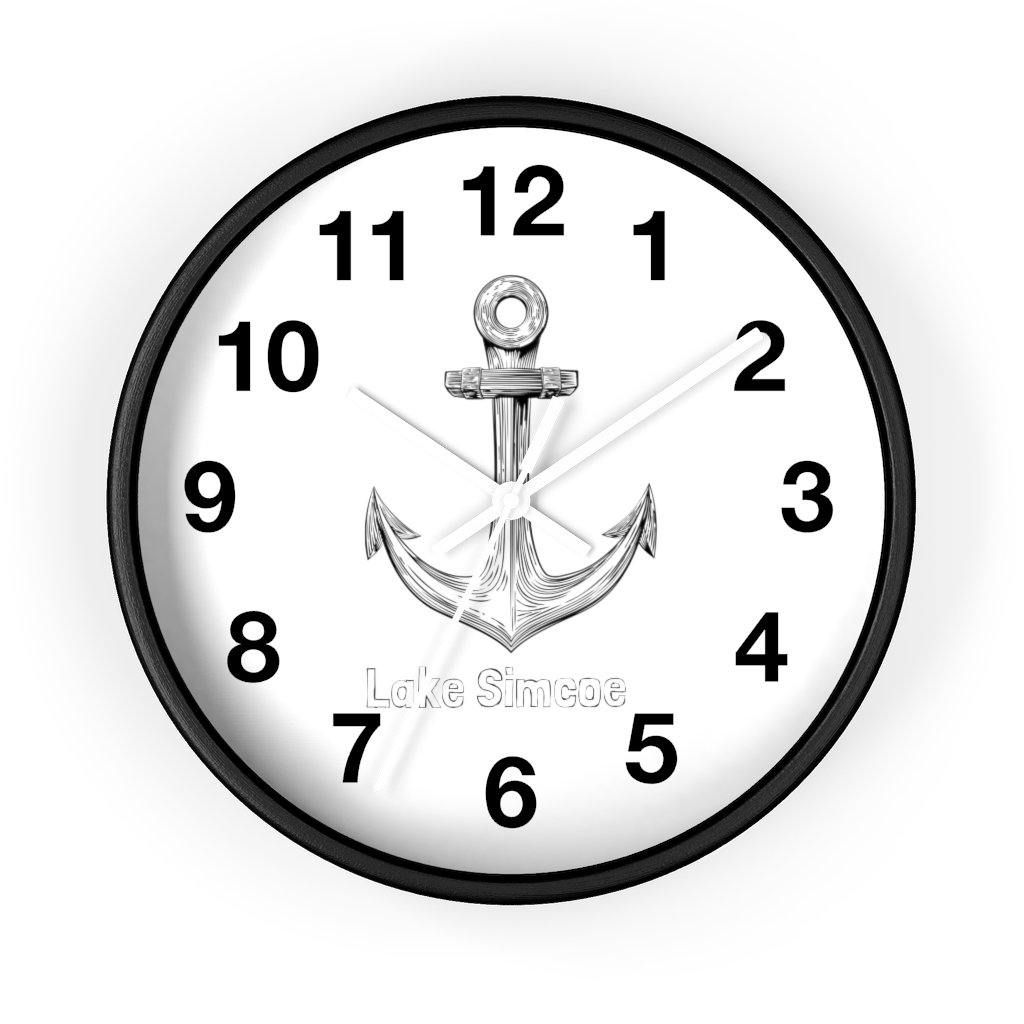 Lake Simcoe Anchor Wall clock - Munchkin Place Shop 