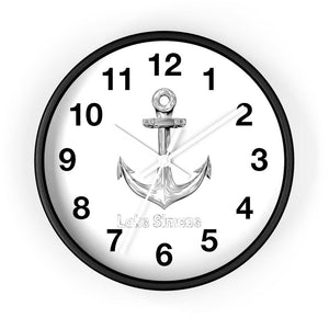 Lake Simcoe Anchor Wall clock - Munchkin Place Shop 