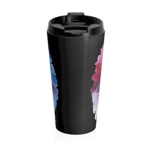 Notes In The Dark Stainless Steel Travel Mug