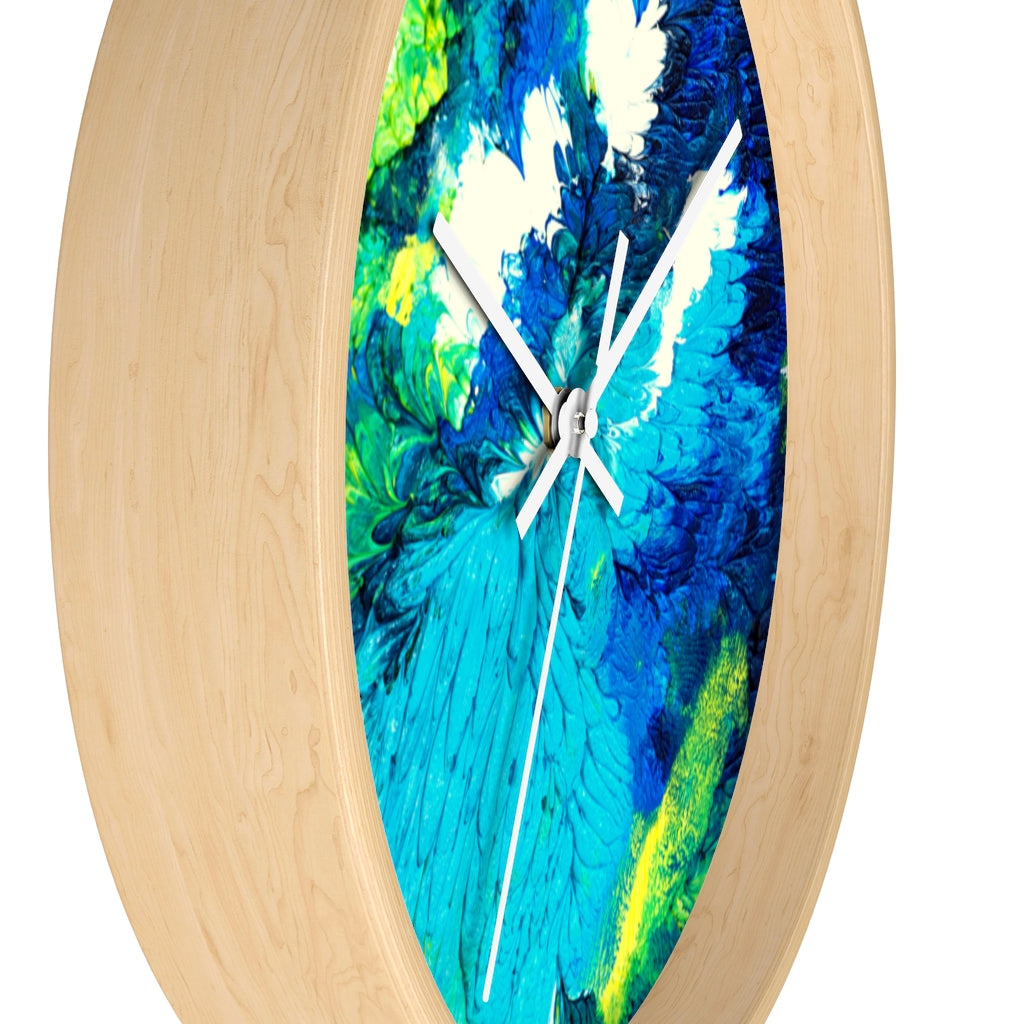 Transcendent Water Lily Wall clock