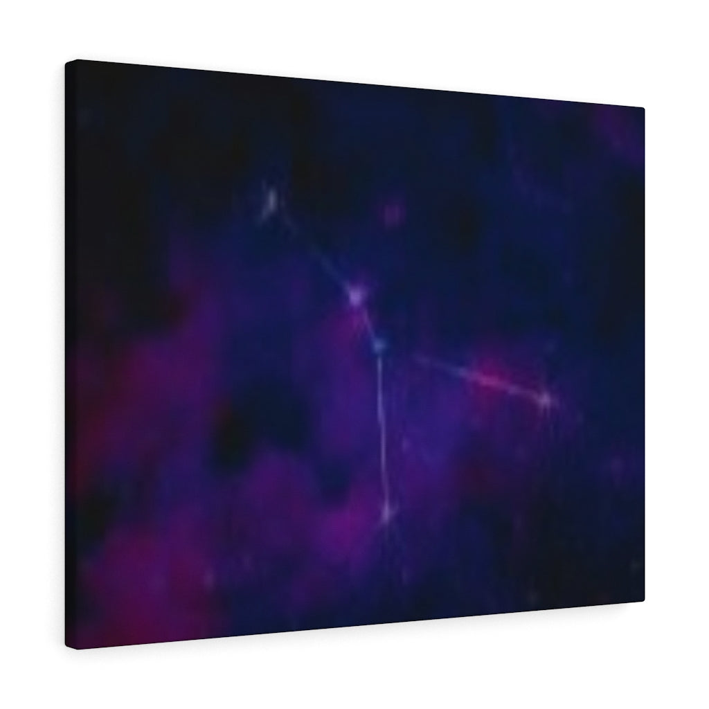 Cancer Constellation Gallery Wrapped Canvas Print