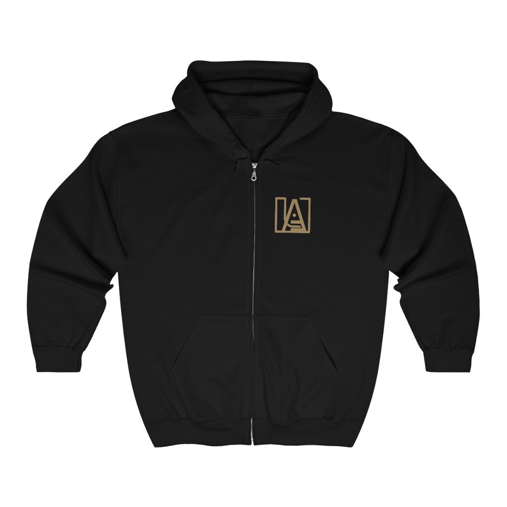 ICONIC Unisex Heavy Blend Full Zip Hooded Sweatshirt