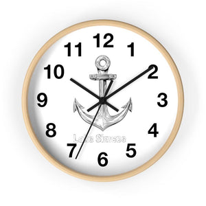 Lake Simcoe Anchor Wall clock - Munchkin Place Shop 