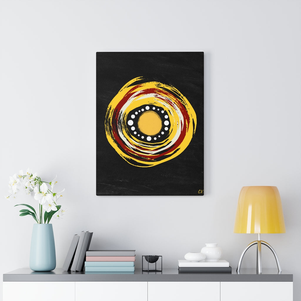 The Circle Gallery Wrapped Canvas Print