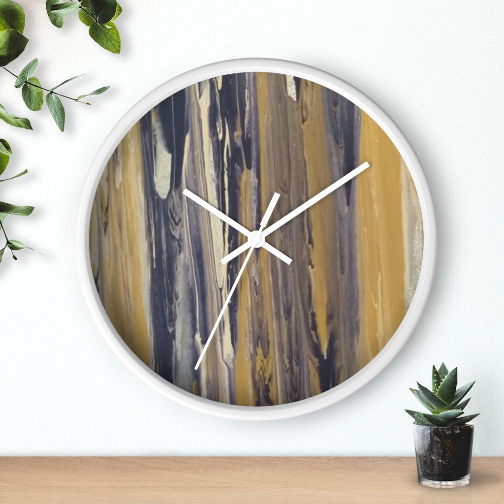 Down By The Seashore Wall clock
