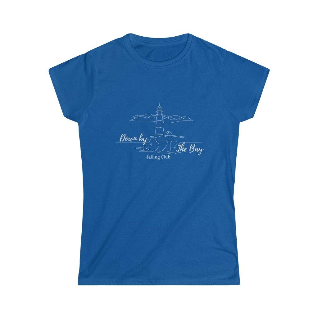 Down By The Bay Sailing Club Women's Softstyle Tee - Munchkin Place Shop 
