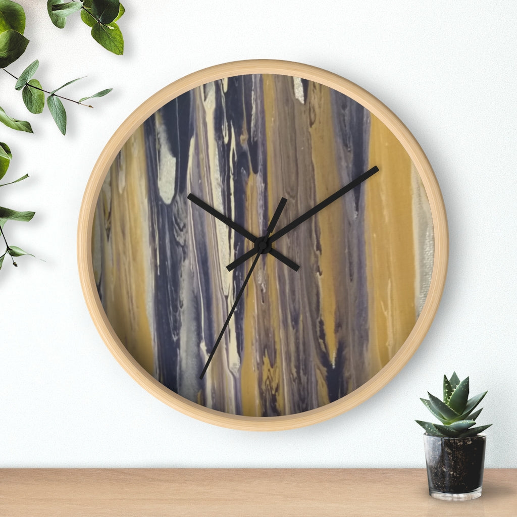 Down By The Seashore Wall clock