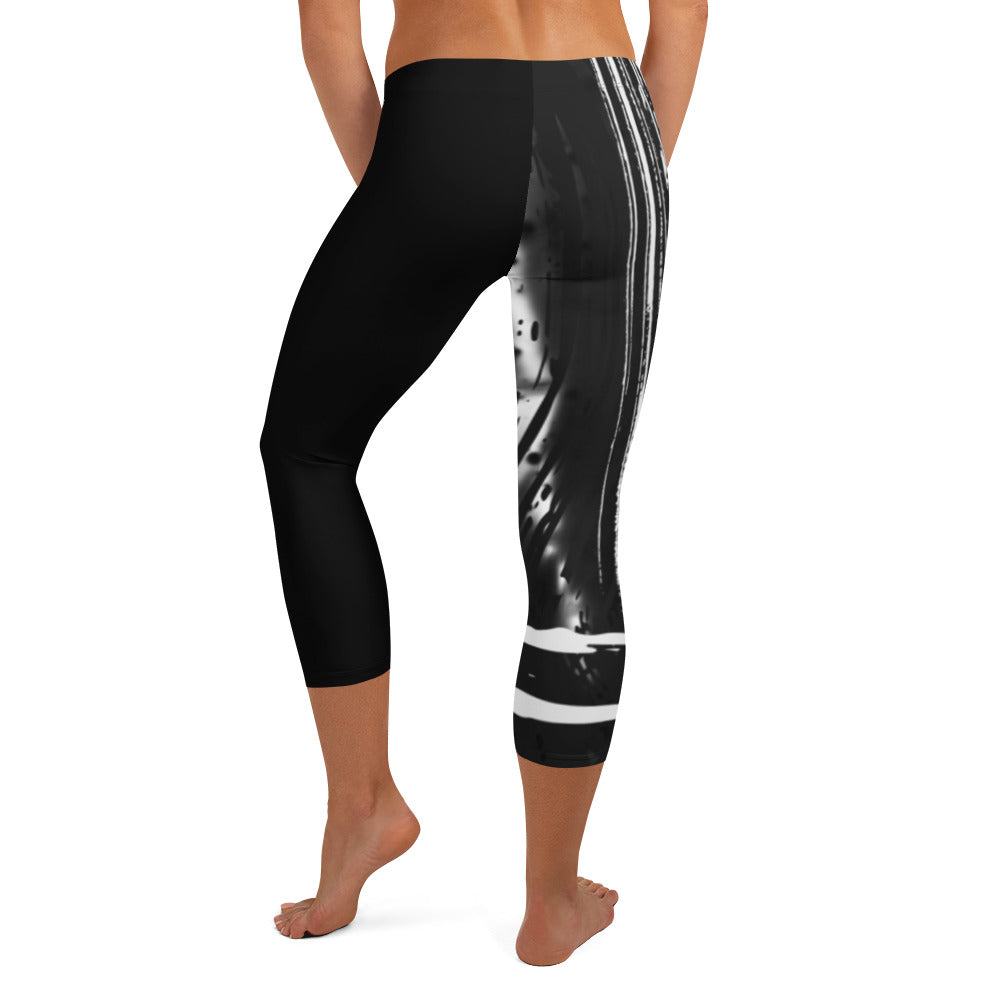 TCA Leggings TCA Damen Equilibrium Capri Leggings mit Seitentasche