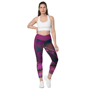 Rise Crossover leggings with pockets – Munchkin Place Shop