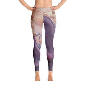 Pflaume Leggings