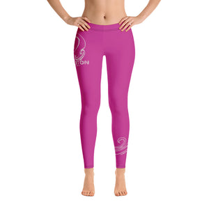 Beaverton Leggings in Hot Pink