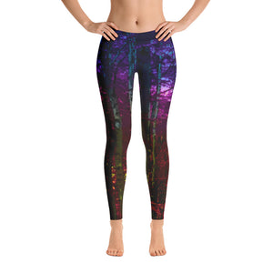 Into the Woods Leggings Fairy Forest Mystic