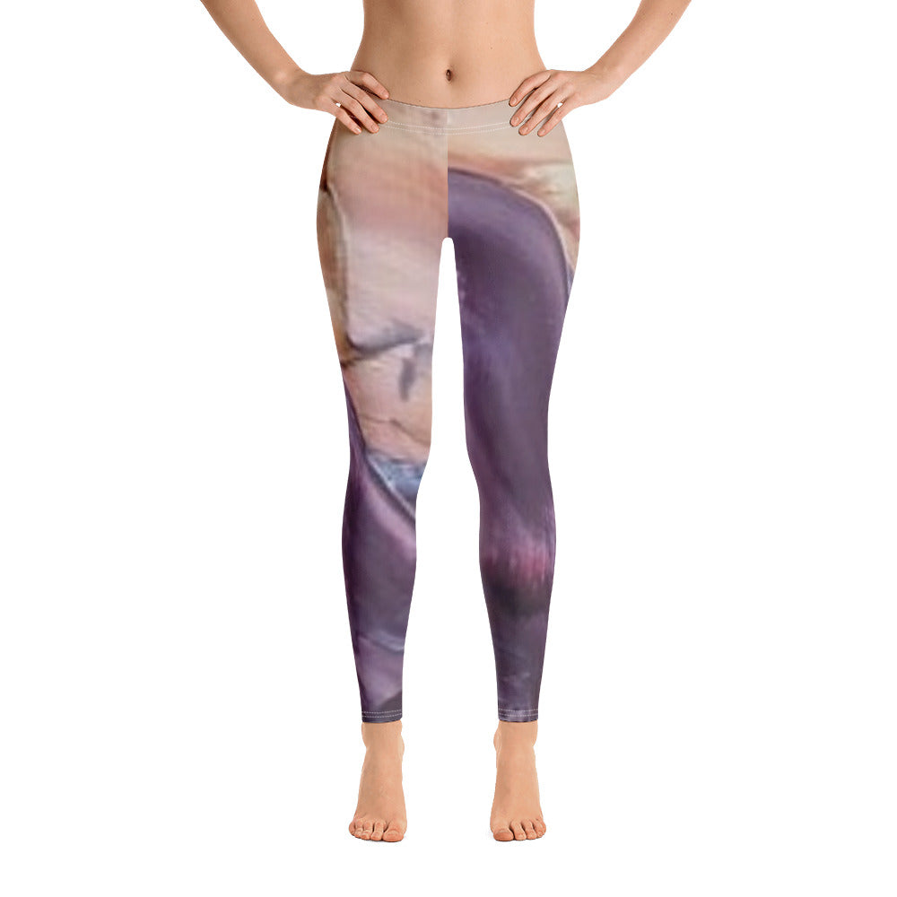 Pflaume Leggings