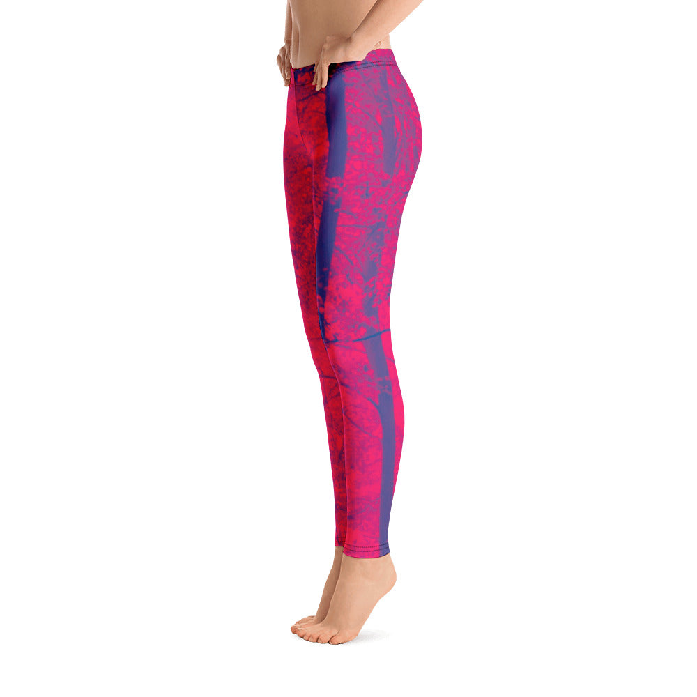 Into the Woods Hot Pink Leggings
