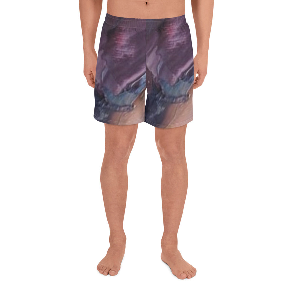 Pflaume Men's Athletic Long Shorts