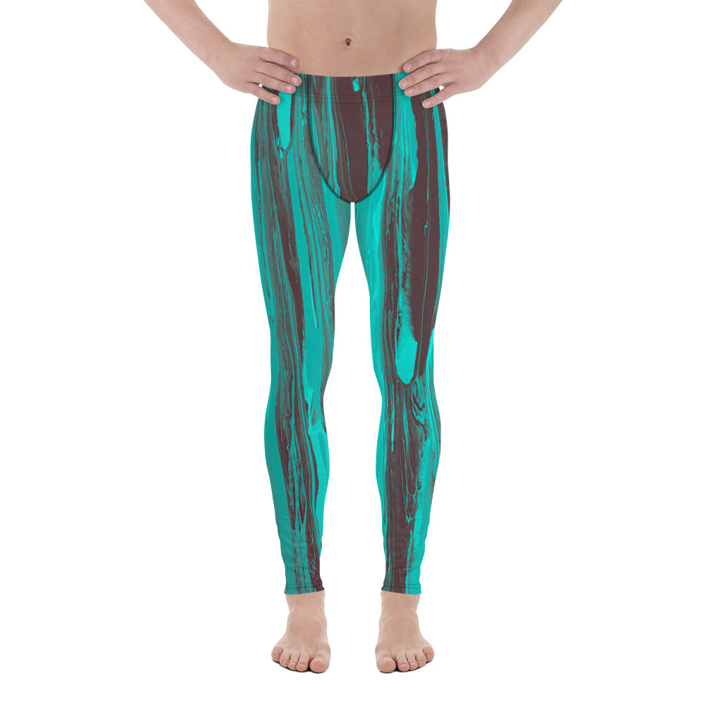 DBTS Men's Leggings in Teal