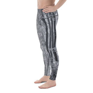 Into The Woods Men's Leggings in Grey