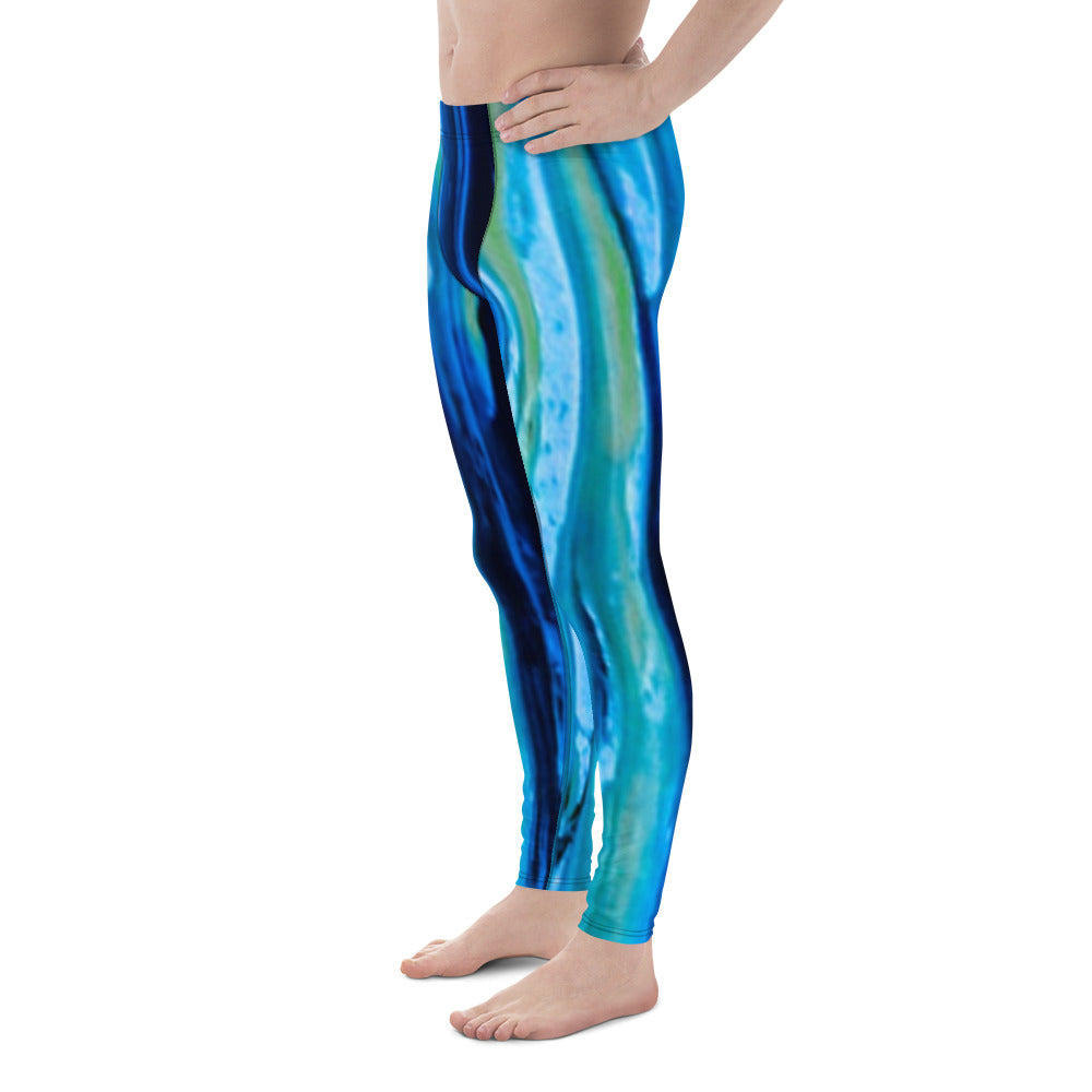 DBTS Electric Blue Men's Leggings