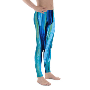 DBTS Electric Blue Men's Leggings