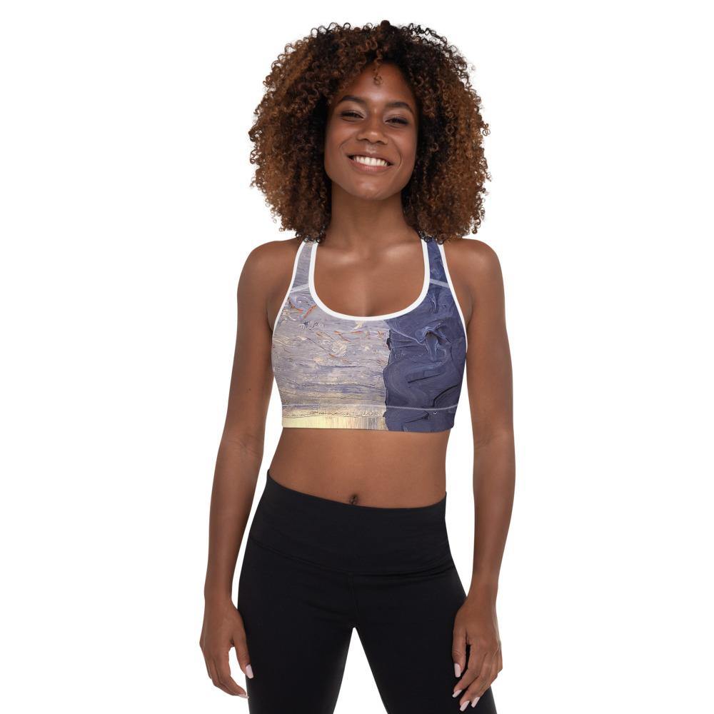 Blue WSW Padded Sports Bra - Munchkin Place Shop 